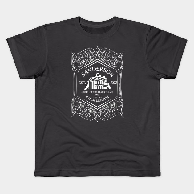 Sanderson Witch Museum. Kids T-Shirt by lakokakr